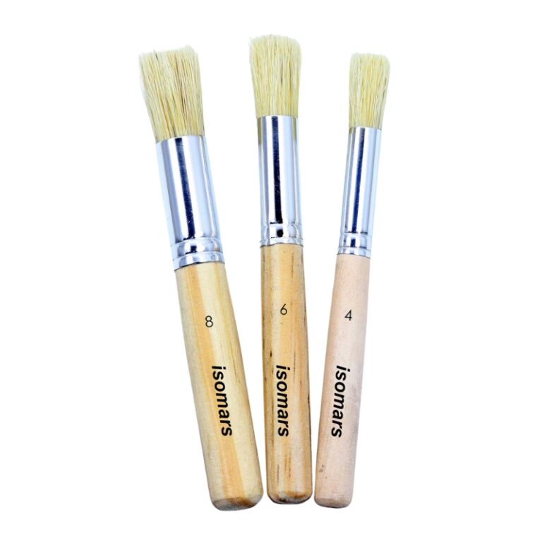 ISOMARS Stencil Brush Set Of 3