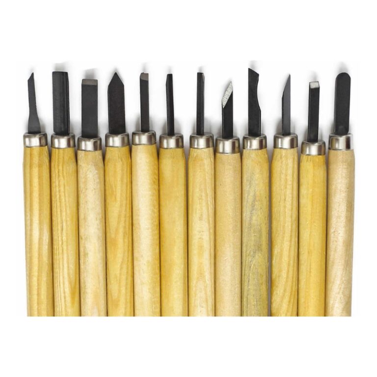 ISOMARS Wood Carving Tools Set Of 12Pcs