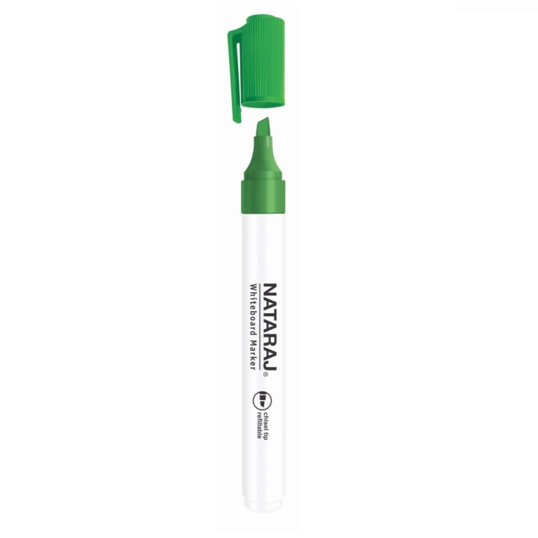 NATARAJ CHISEL WHITEBOARD MARKER GREEN