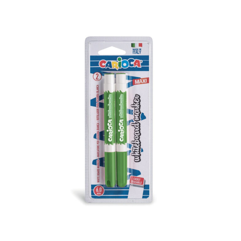 CARIOCA Maxi Whiteboard Blister 2 Green