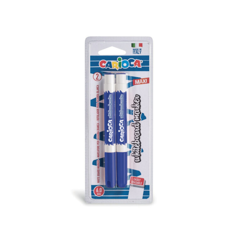 CARIOCA Maxi Whiteboard Blister 2 Blue