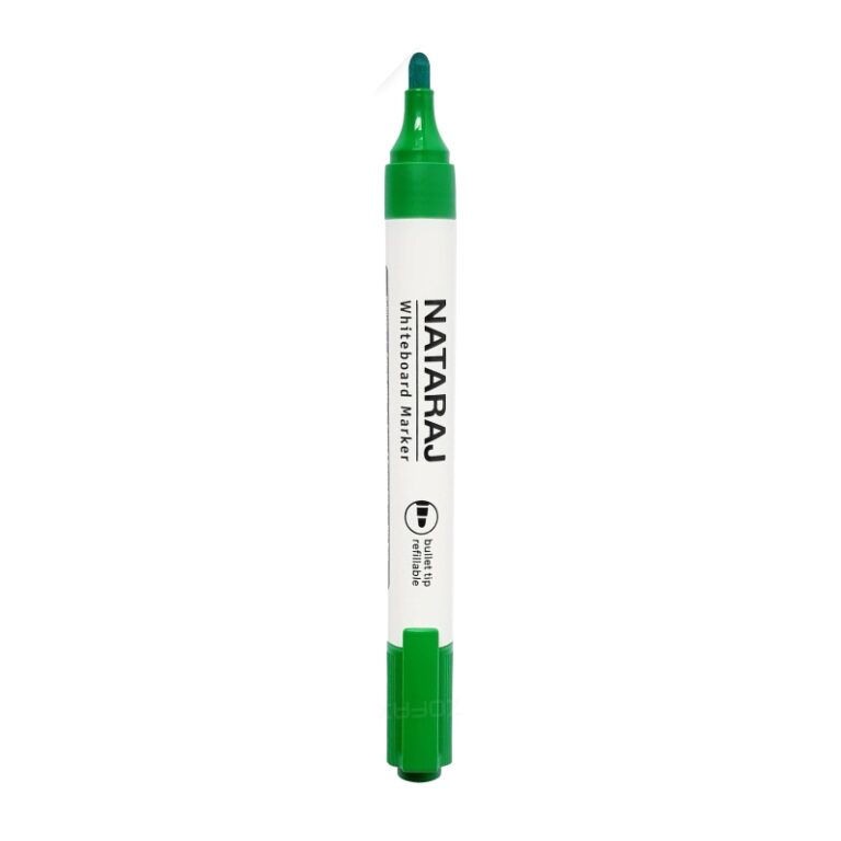 NATARAJ WHITEBOARD MARKER BULLET GREEN