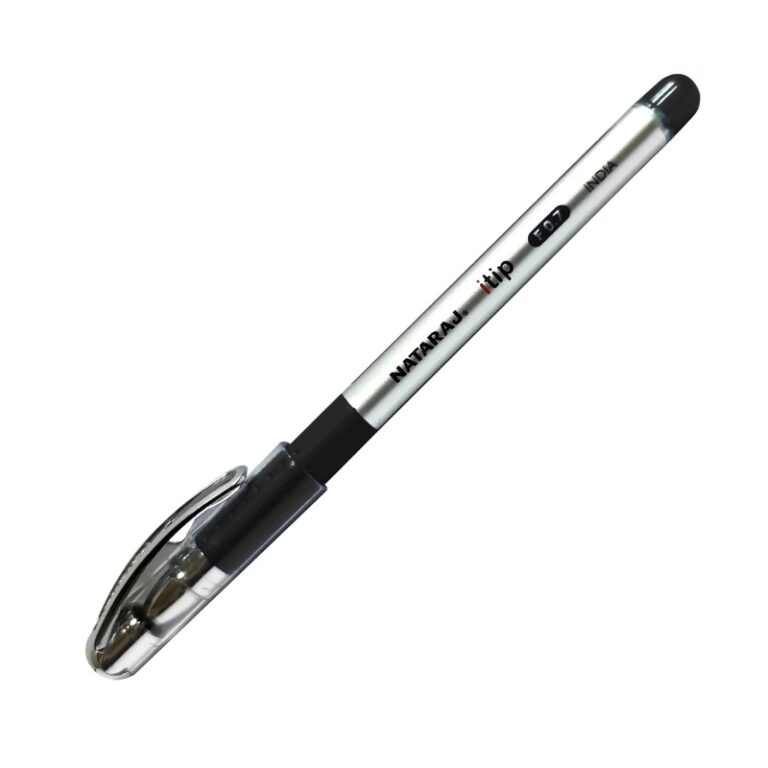 NATARAJ ITIP BALLPOINT PEN FINE 0.7MM BLACK