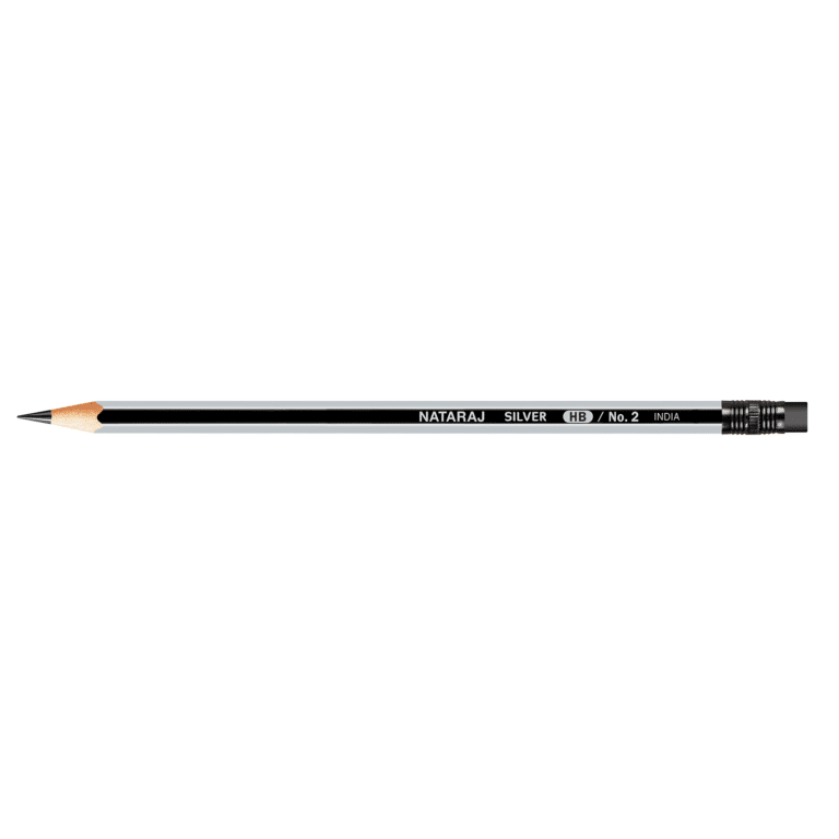 NATARAJ HB PENCIL SILVER