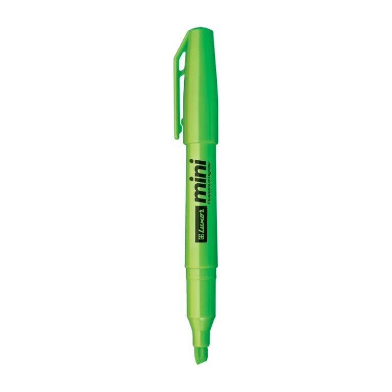 LUXOR Mini Fluorescent Highlighter Green