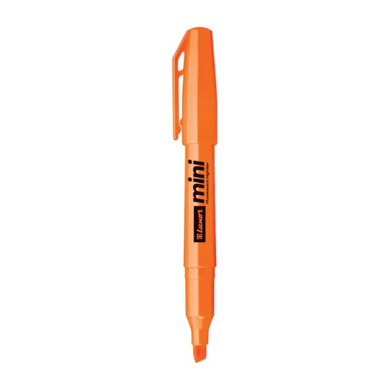 LUXOR Mini Fluorescent Highlighter Orange