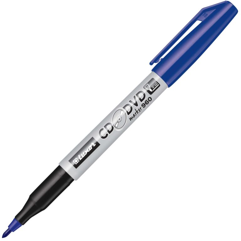 LUXOR CD/DVD Marker 960 Medium Blue