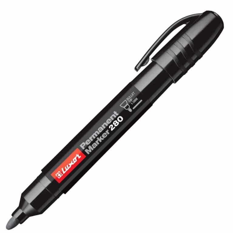 LUXOR Permanent Marker 280 Bullet 1-3 mm Black