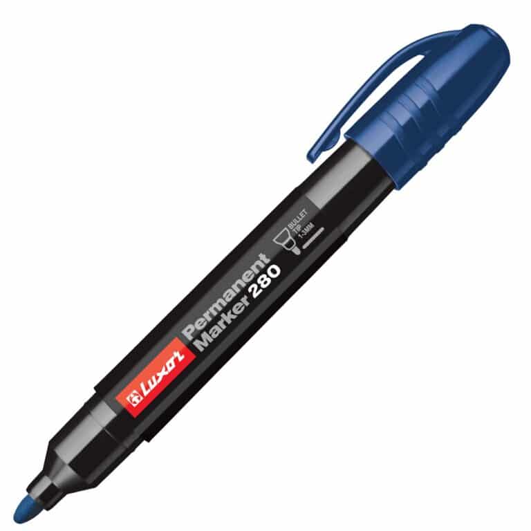 LUXOR Permanent Marker 280 Bullet 1-3 mm Blue