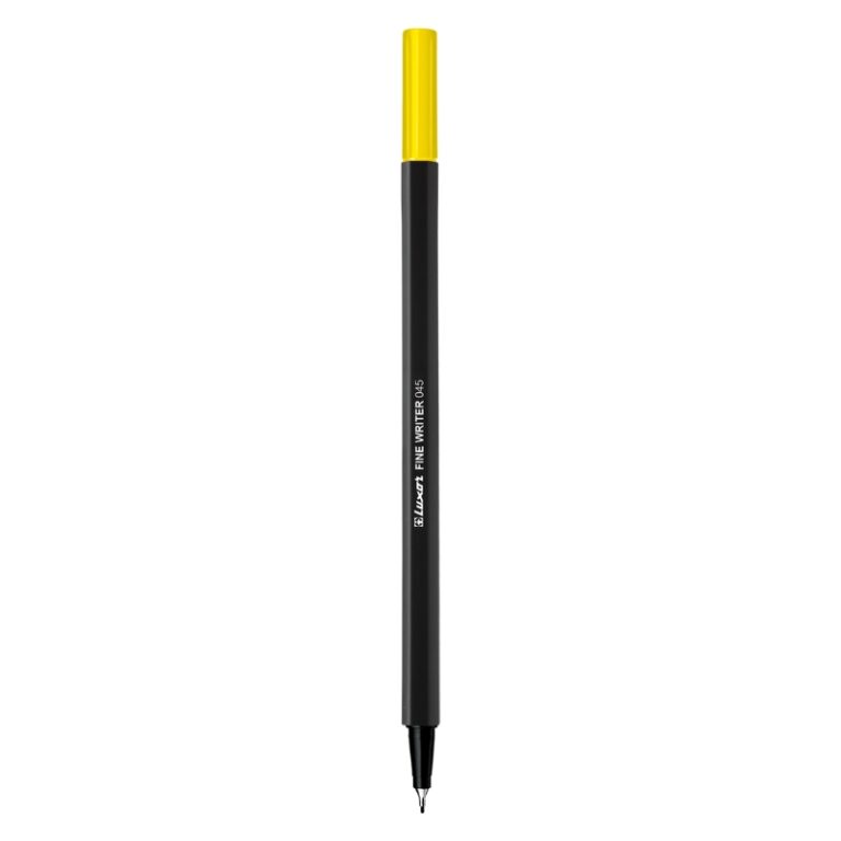 LUXOR Fine Write 045 Fine Tip Yellow