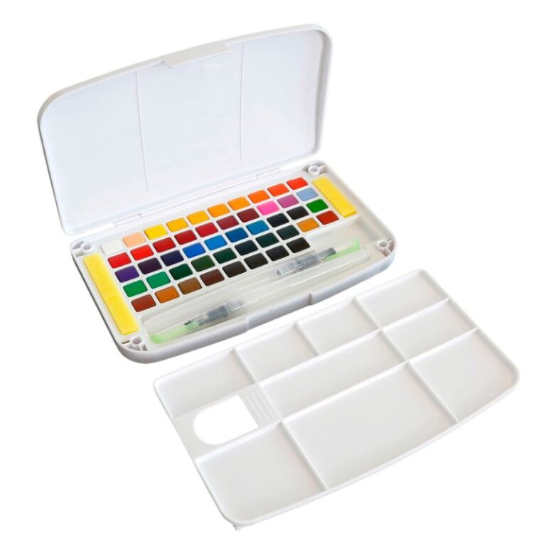 SUPERIOR Solid Watercolor Paint Professional Set Of 36