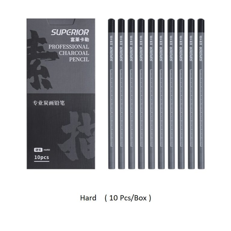 SUPERIOR CHARCOAL PENCIL HARD ( One Pencil )