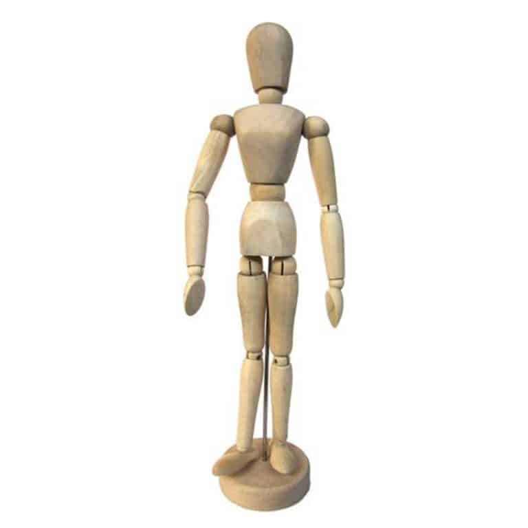 ISOMARS MANNEQUIN WOODEN MALE 8 / 20CM"