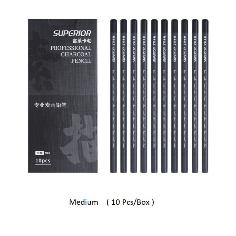 SUPERIOR CHARCOAL PENCIL MEDUIM ( One Pencil )