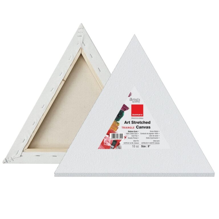 ISOMARS Art Stretched Canvas Triangle