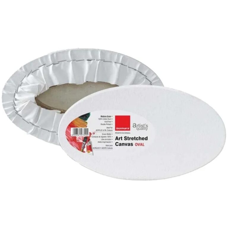 ISOMARS Art Stertched Canvas Oval