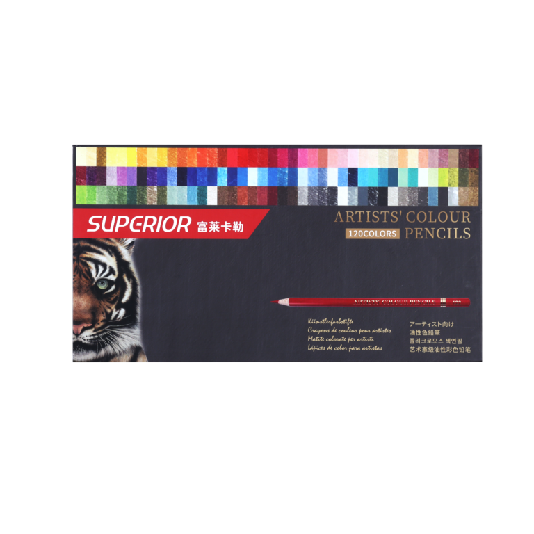 SUPERIOR ARTIST'S COLOUR PENCILS SET OF 120