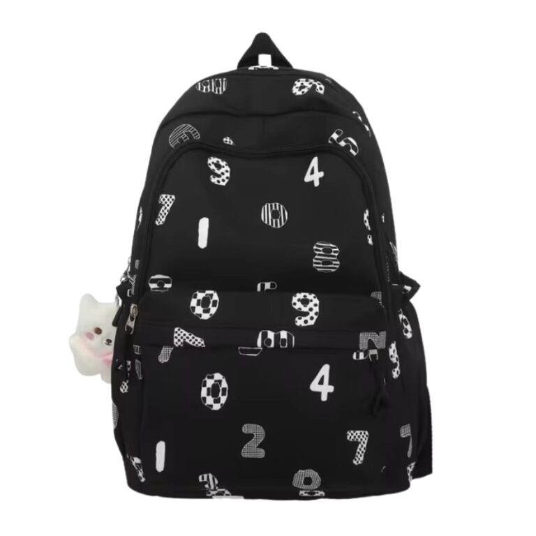 School Teen Backpack Black