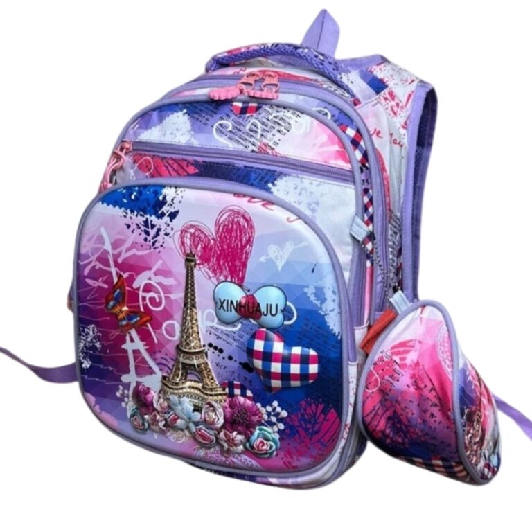 School Kids Backpack + P.Case Tour Eiffel