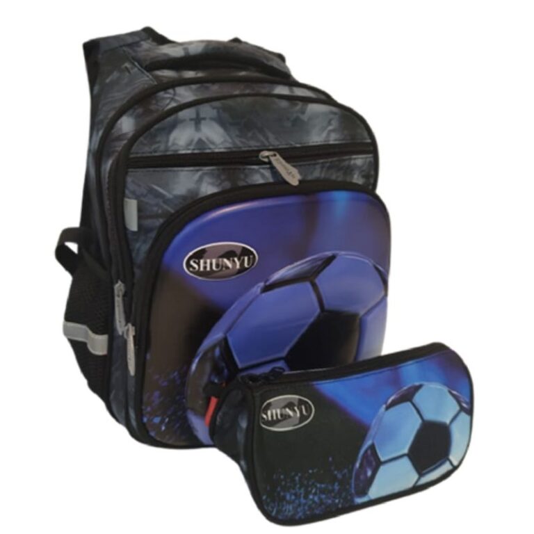 School Kids Backpack + P.Case Football