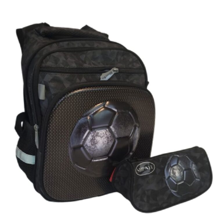 School Kids Backpack + P.Case Football