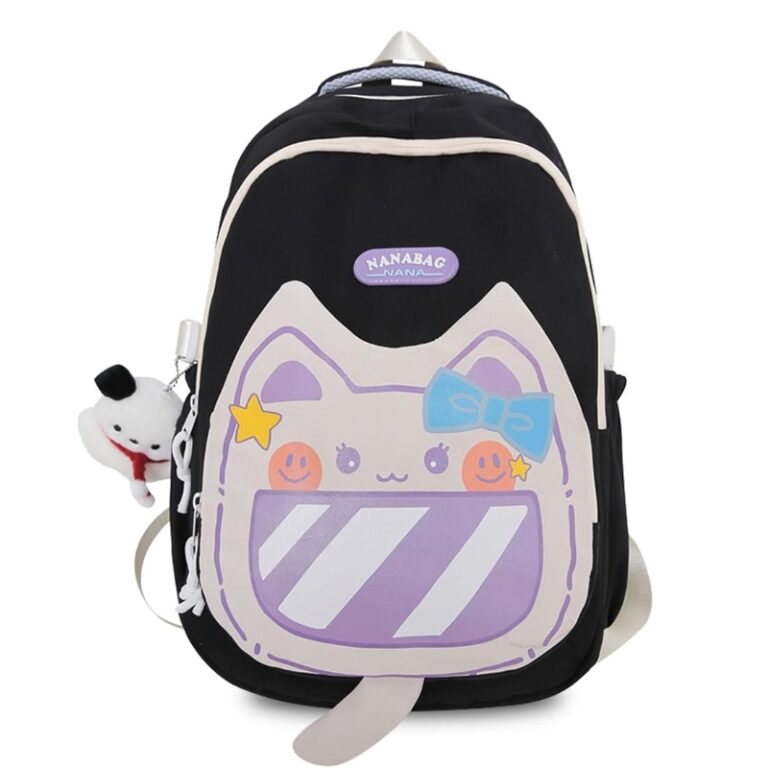 School Teen Backpack Black