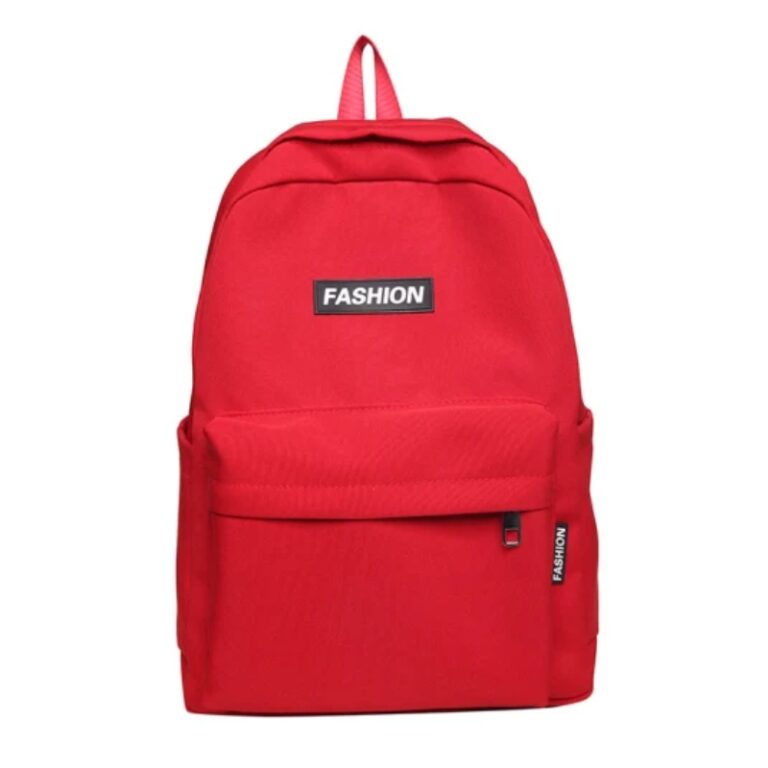 School Teen Backpack Red