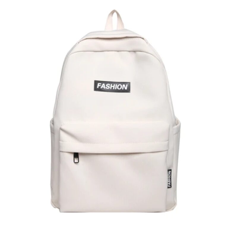 School Teen Backpack White