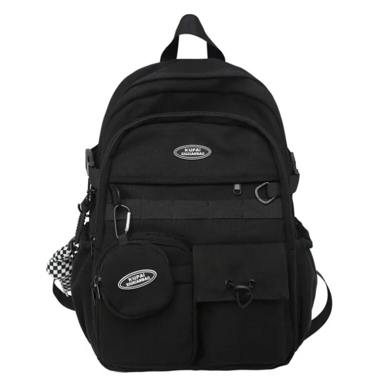 School Teen Backpack Black