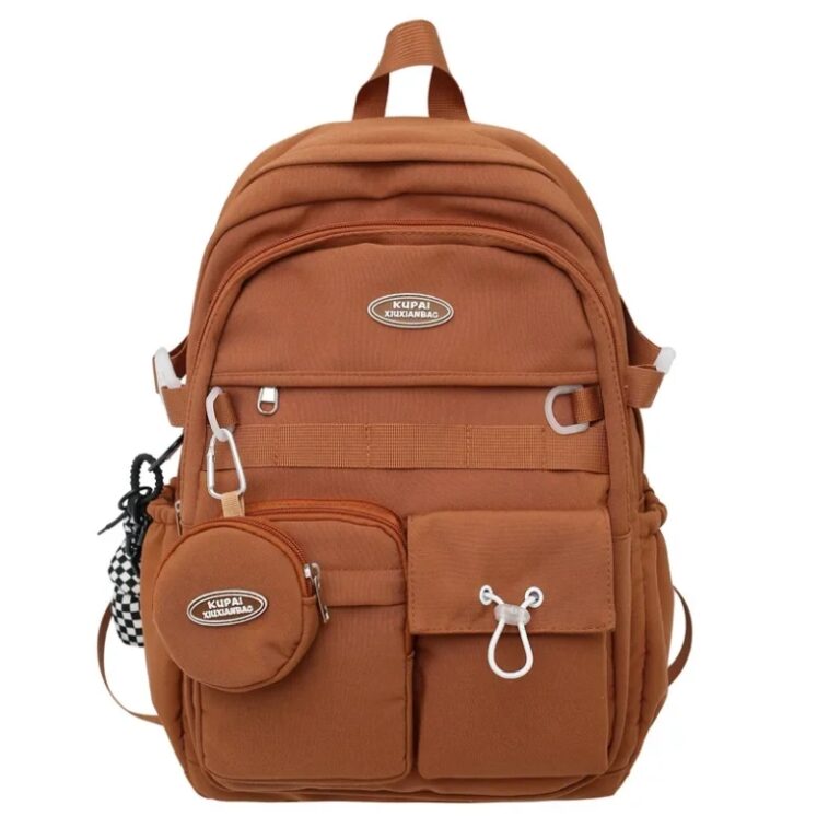 School Teen Backpack Brown