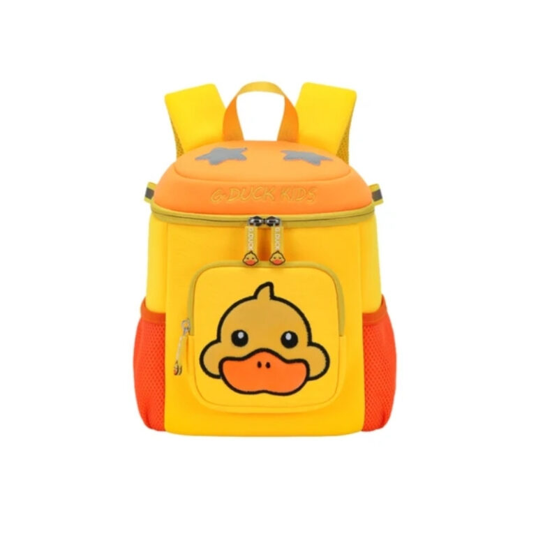 Pre-School Kids Backpack Large Yellow Duck