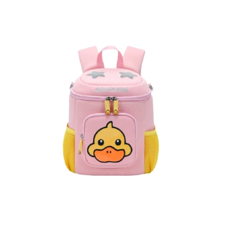 Pre-School Kids Backpack Small Pink Duck