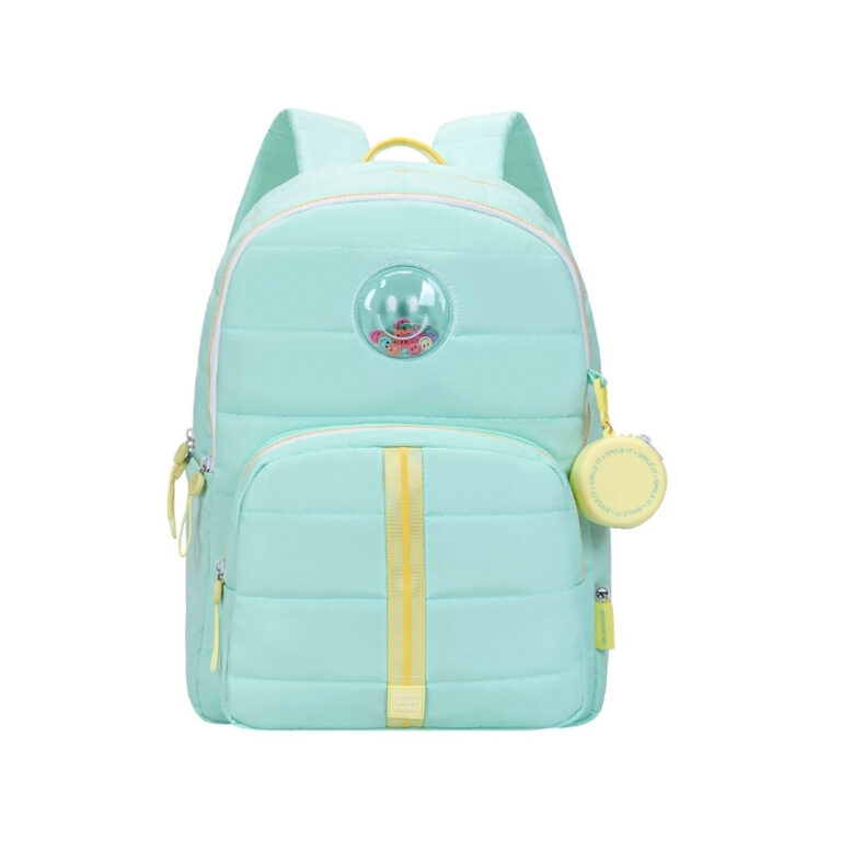 kids School Backpack Smile It Mint