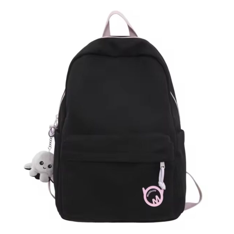 School Teen Backpack Black