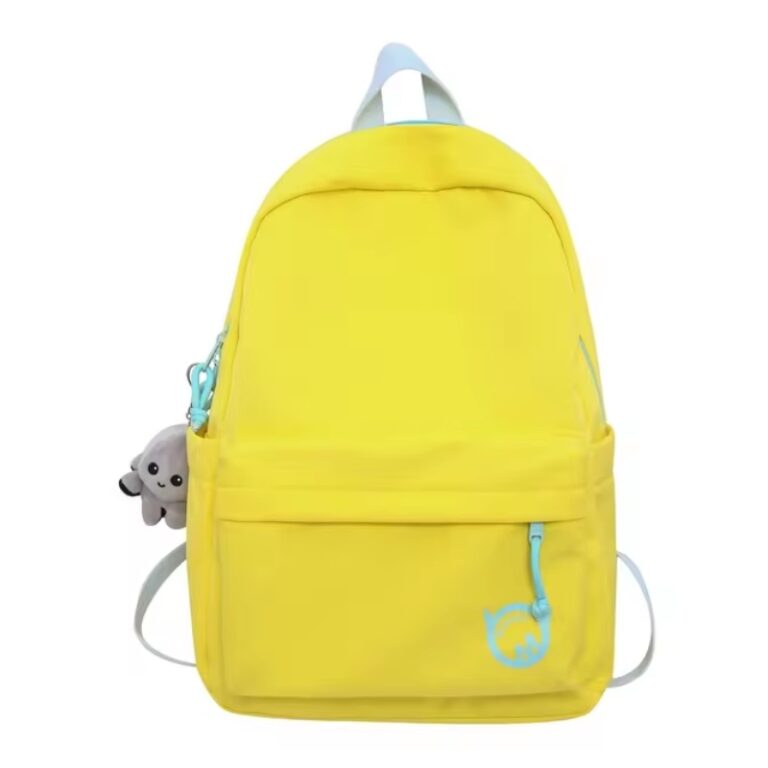 School Teen Backpack Yellow