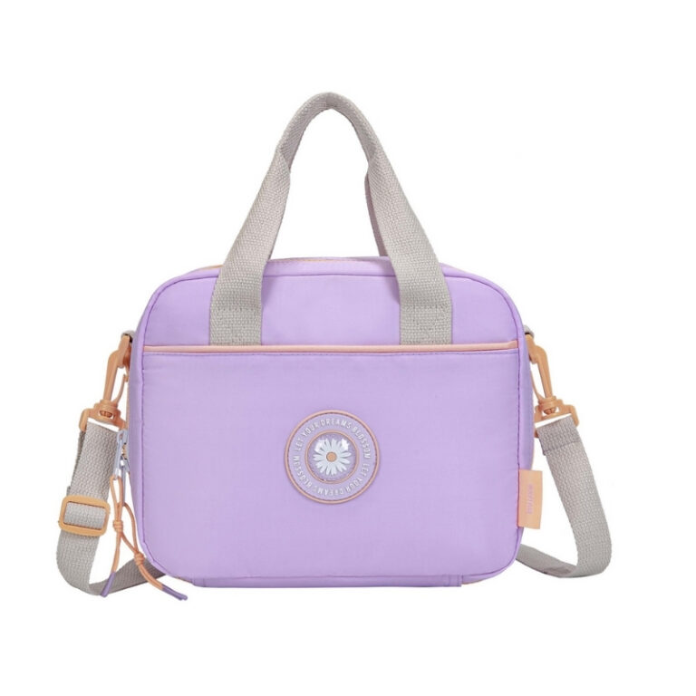 kids School Lunch Bag Bloom Lilac