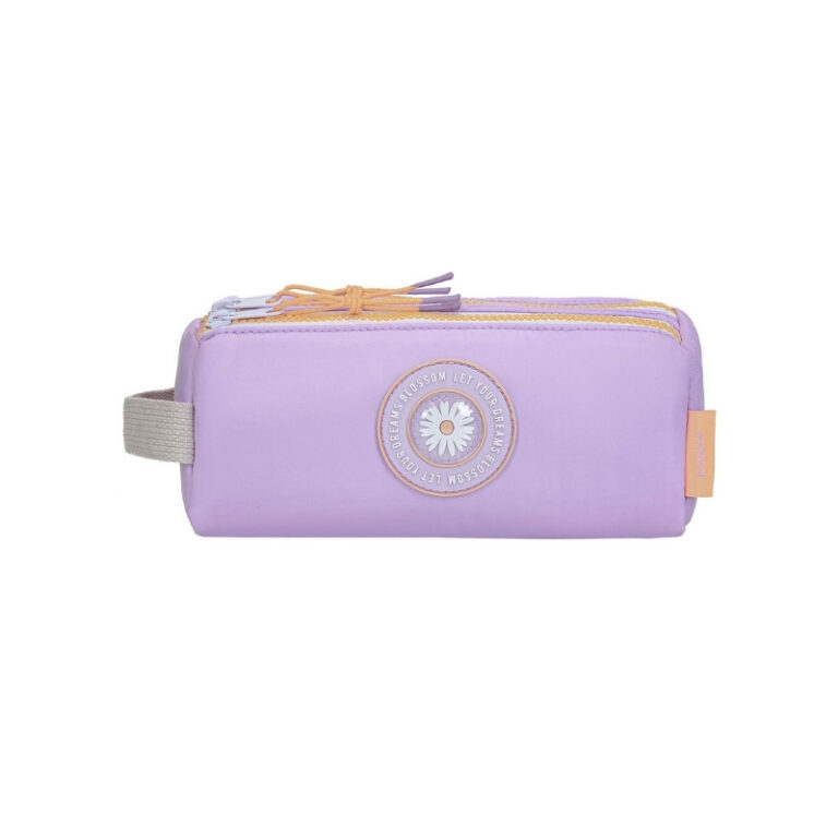 kids School Pencil Case Bloom Lilac