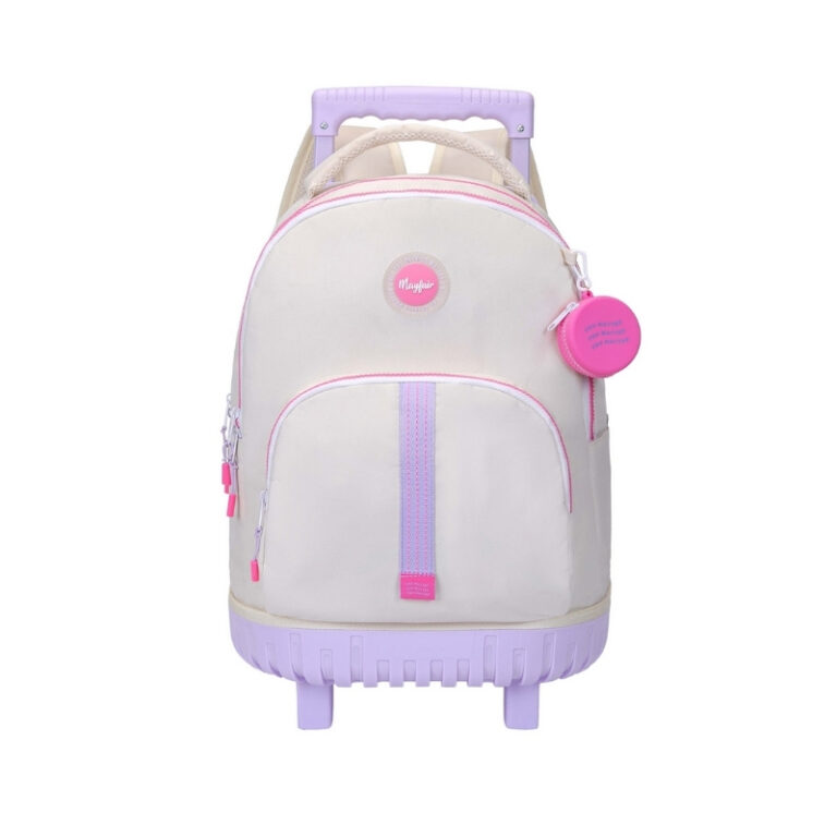 kids School Trolley Backpack You Matter Pink