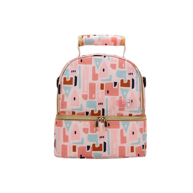 Lunch Bag Pink Pattern