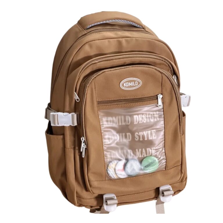 School Teen Backpack Brown