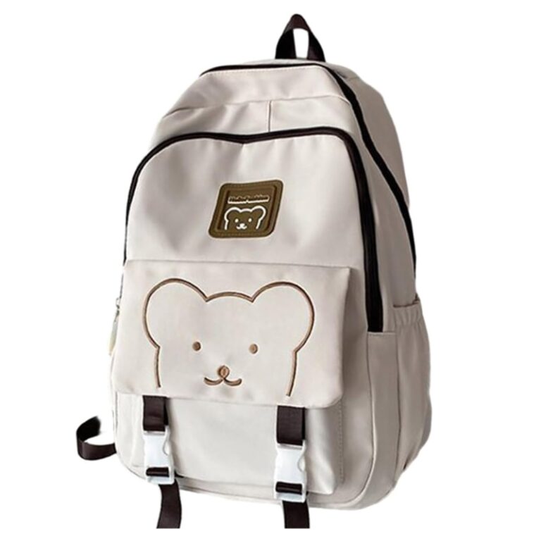 School Teen Backpack Off White