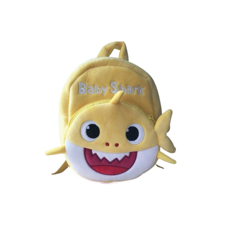 Pre-School Kids Backpack Baby Shark Yellow Small