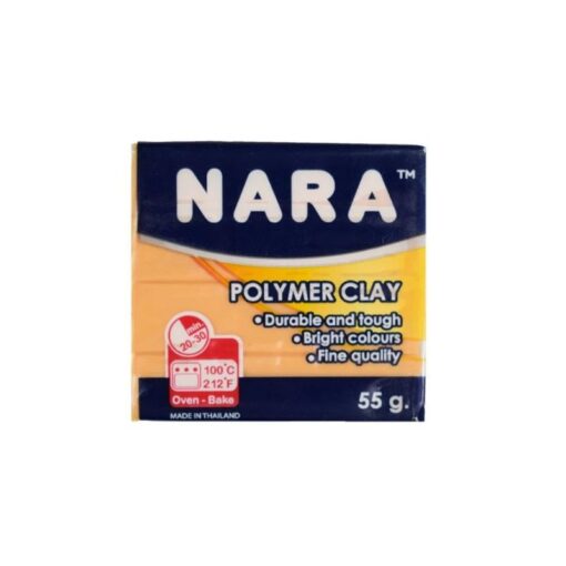 NARA SINGLE COLORED OF POLYMER CLAY BEIGE 55G