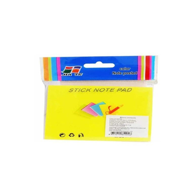 STICKY NOTE YELLOW 3*5INCH 100 SHEETS JT-A5