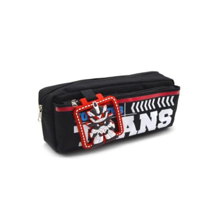 PENCIL CASE POLYESTER 2 ZIPP TRANSFORMERS