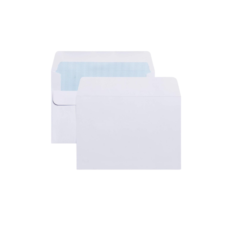 G-LINE ENVELOPE WHITE P&S 114*162MM 80GR PK50