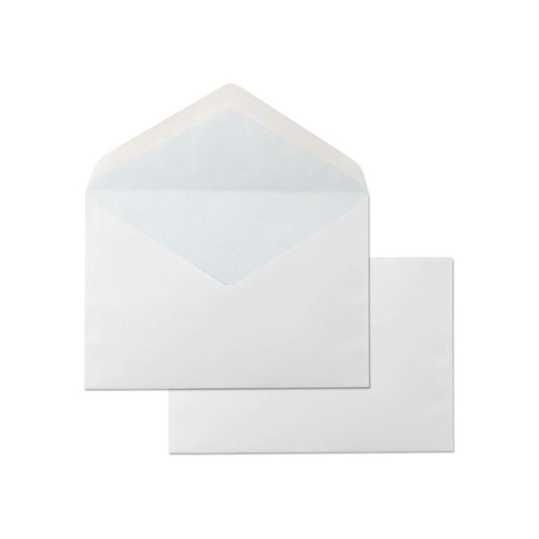 G-LINE ENVELOPE WHITE V/F 145*200MM 100GR PK Of 50