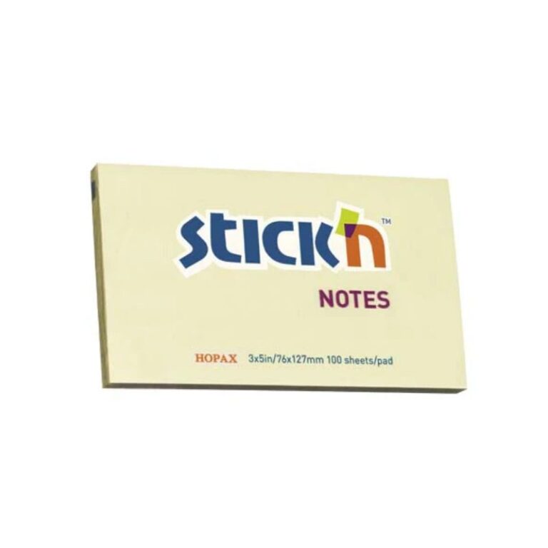 HOPAX STICKN NOTES 76*127MM 100SH