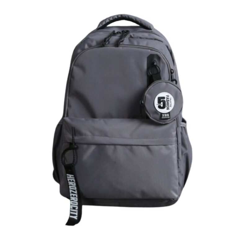 School Teen Backpack Grey