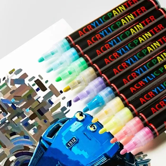 Superior Acrylic Marker Set Of 48 - Image 3